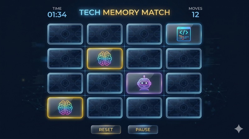 Memory Cards - Juego de memoria creado con IA