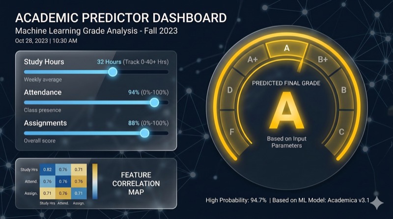 Predictor de Notas - Herramienta ML creada con IA