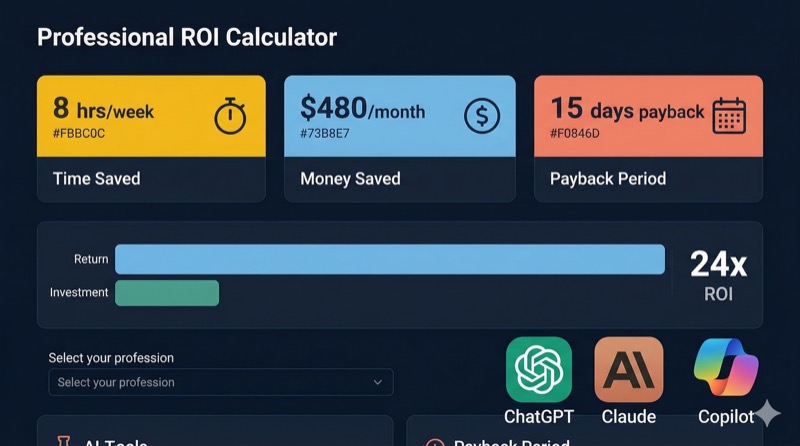 Calculadora ROI con IA - Herramienta de productividad